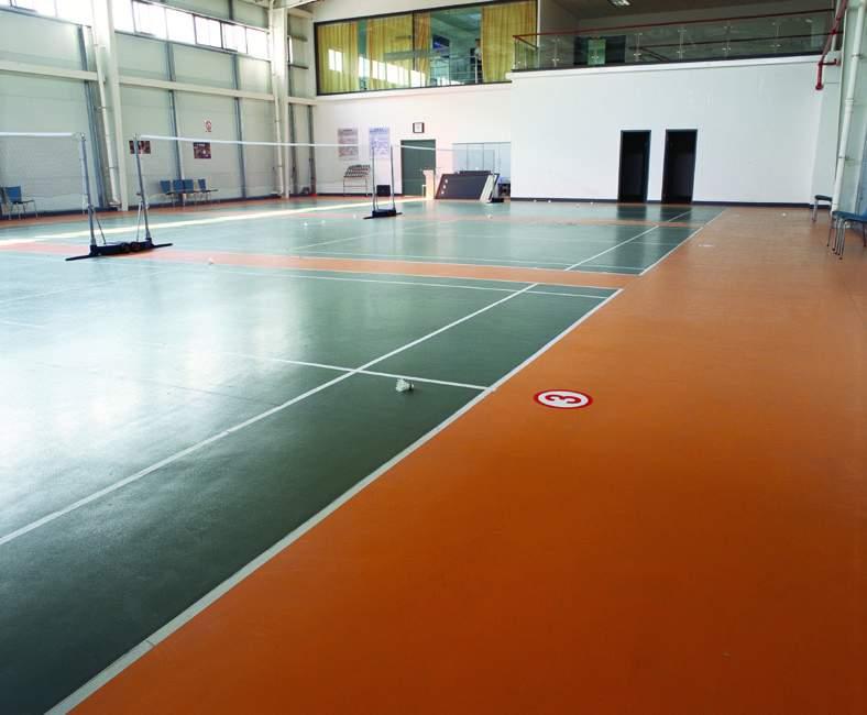 體育運動場館和健身娛樂場所如何選用橡膠地板？